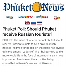 Consul General of Russia in Phuket V.Sosnov's Comment on the Publications in "The Phuket News" and Its Facebook Page